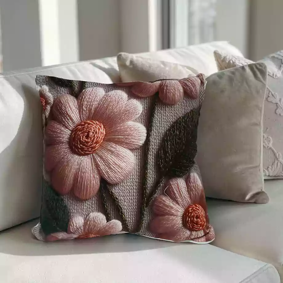 Soft Desenli Dekoratif Kırlent Kılıfı 2li Set - Görsel 2