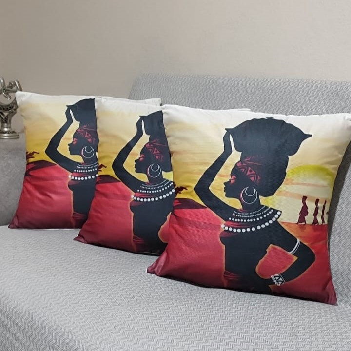 Özdağ Home Concept 2 Adet  43X43 cm Dijital Baskılı Premium Kumaş Dekoratif Kırlent Kılıfı |Salon & Oturma Odası - Görsel 5