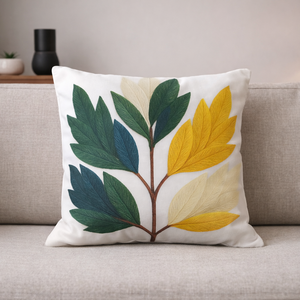 Özdağ Home Concept Modern Dijital Baskılı 3 Boyutlu Dekoratif Kırlent Kılıfı  2 li Set – Renkli, Şık ve Yıkanabilir (43x43 cm) - Görsel 5