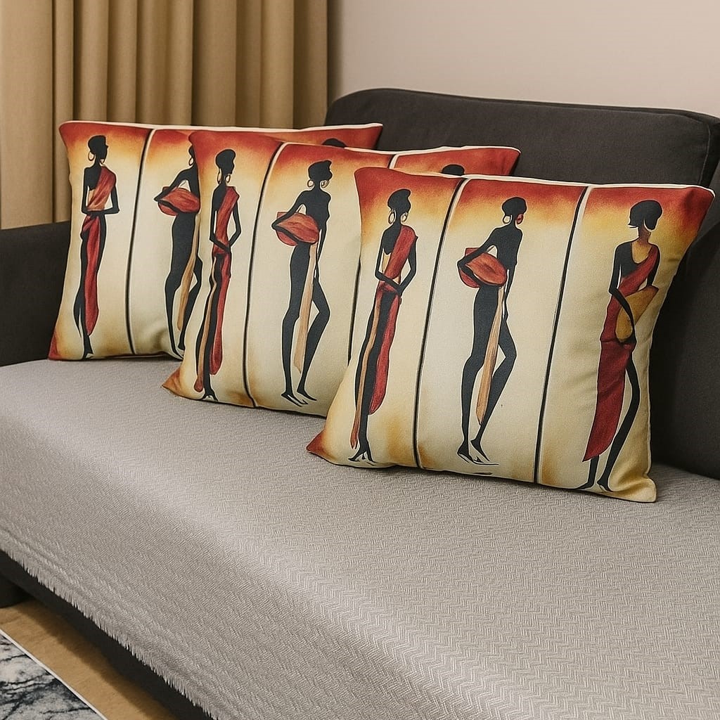 Özdağ Home Concept 2 Adet  43X43 cm Dijital Baskılı Premium Kumaş Dekoratif Kırlent Kılıfı - Görsel 2
