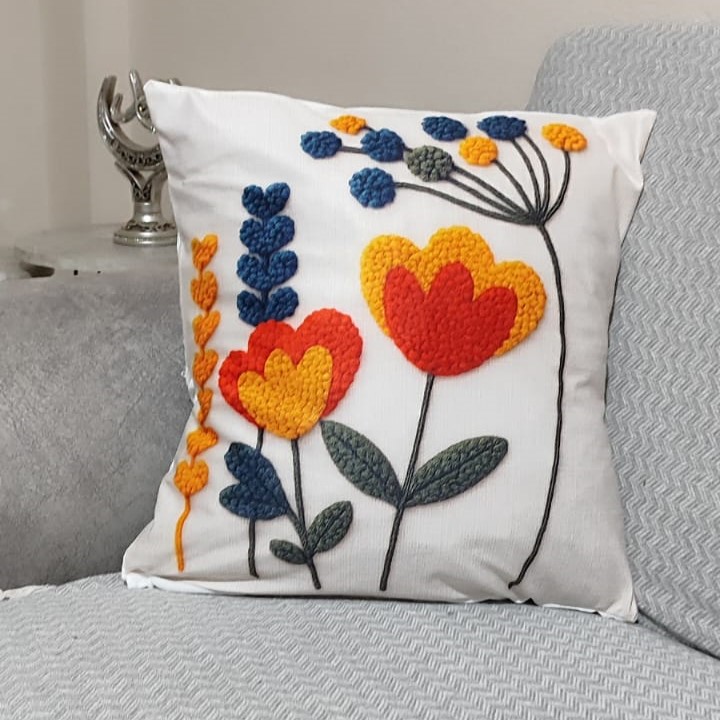 Özdağ Home Concept 2 Adet  43X43 cm Dijital Baskılı Premium Kumaş Dekoratif Kırlent Kılıfı |Salon & Oturma Odası - Görsel 4