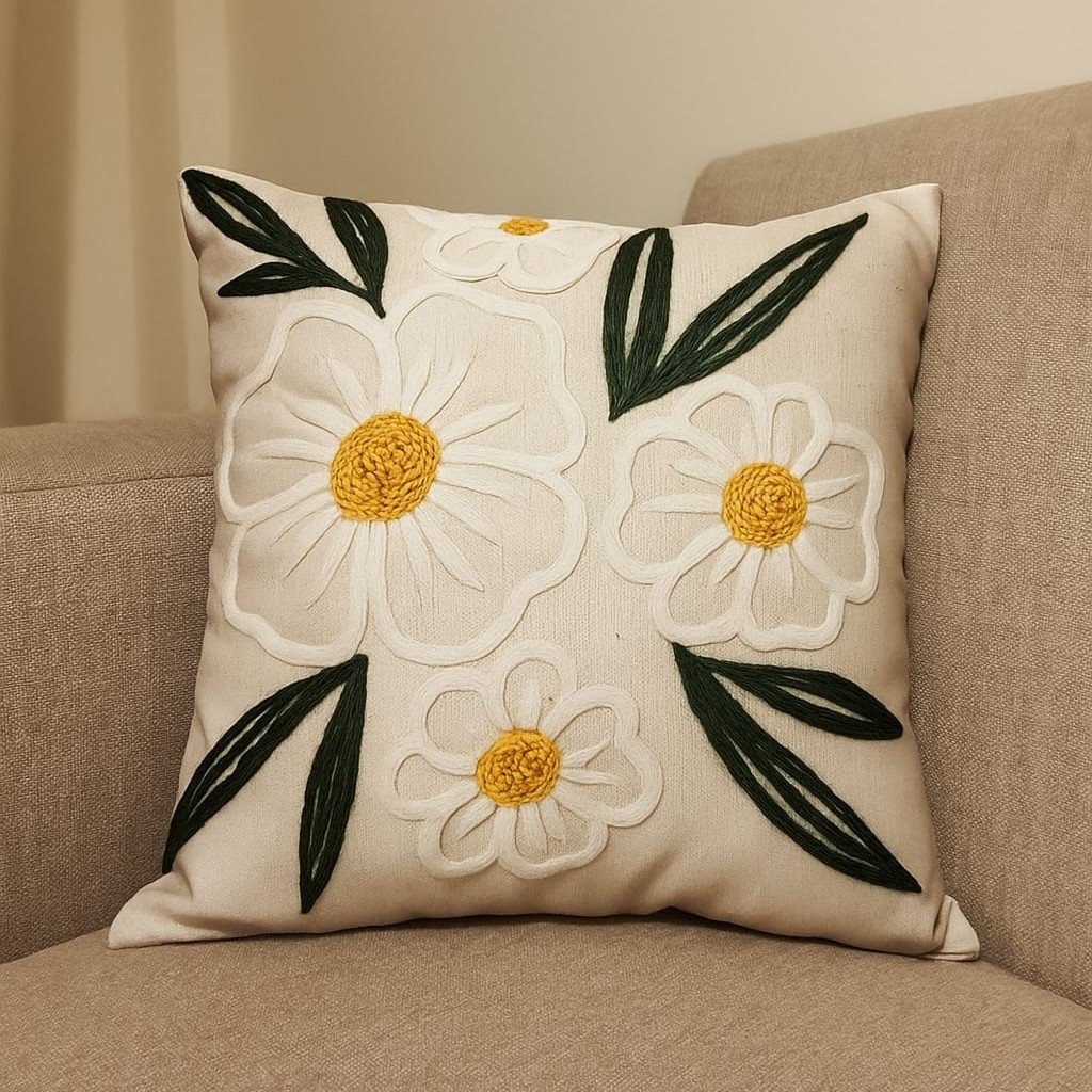 Özdağ Home Concept 2 Adet  43X43 cm Dijital Baskılı Premium Kumaş Dekoratif Kırlent Kılıfı |Salon & Oturma Odası - Görsel 4