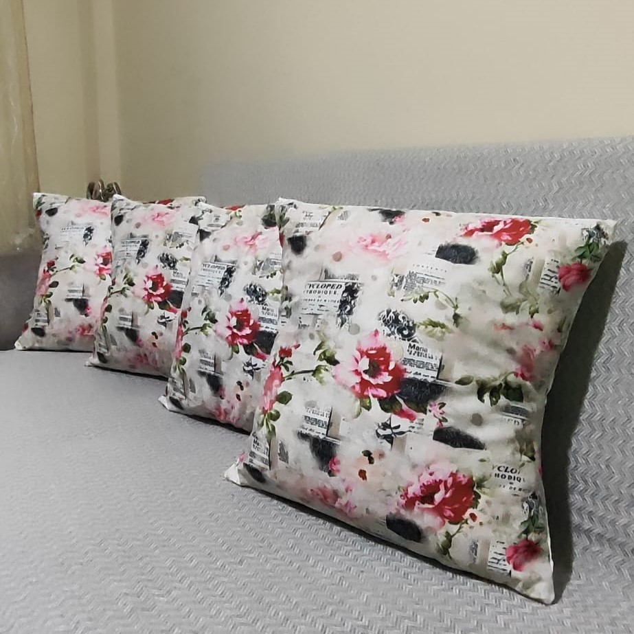 Özdağ Home Concept 2 Adet  43X43 cm Dijital Baskılı Premium Kumaş Dekoratif Kırlent Kılıfı |Salon & Oturma Odası - Görsel 4