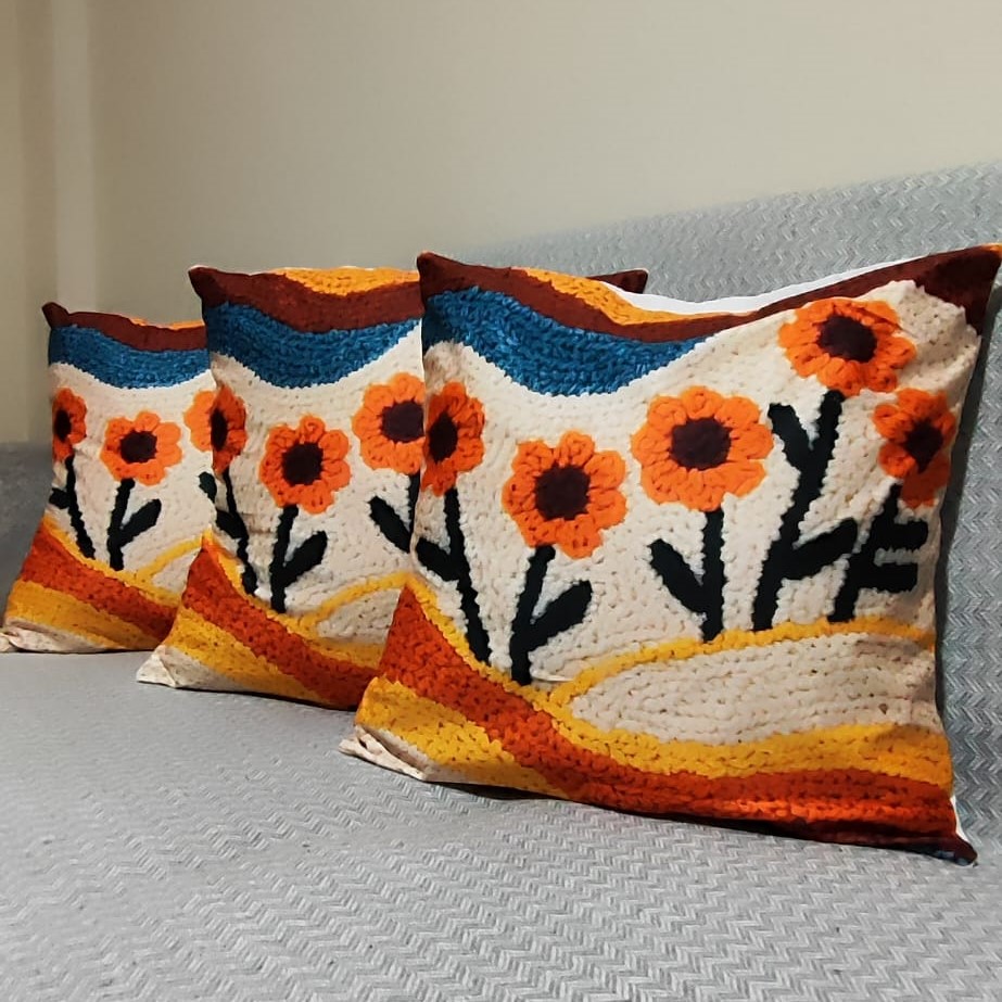 Özdağ Home Concept 2 Adet  43X43 cm Dijital Baskılı Premium Kumaş Dekoratif Kırlent Kılıfı |Salon & Oturma Odası - Görsel 7