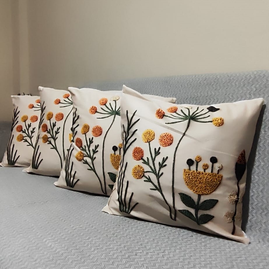 Özdağ Home Concept 2 Adet  43X43 cm Dijital Baskılı Premium Kumaş Dekoratif Kırlent Kılıfı |Salon & Oturma Odası - Görsel 3