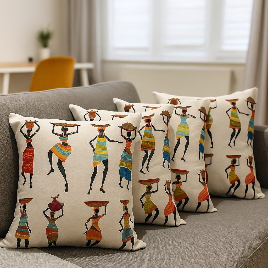 Özdağ Home Concept 2 Adet  43X43 cm Dijital Baskılı Premium Kumaş Dekoratif Kırlent Kılıfı |Salon & Oturma Odası - Görsel 3