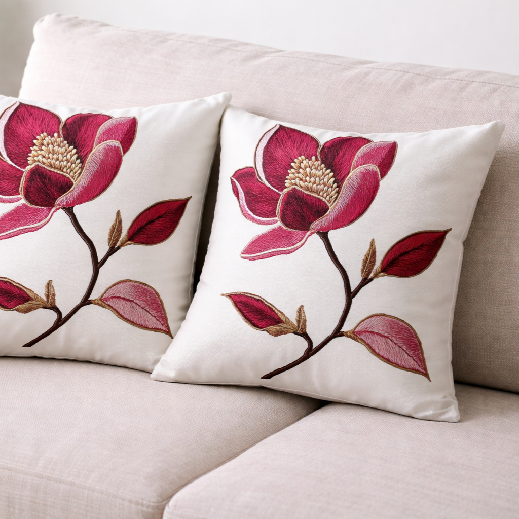 Özdağ Home Concept Modern Dijital Baskılı 3 Boyutlu Dekoratif Kırlent Kılıfı  2 li Set – Renkli, Şık ve Yıkanabilir (43x43 cm) - Görsel 2