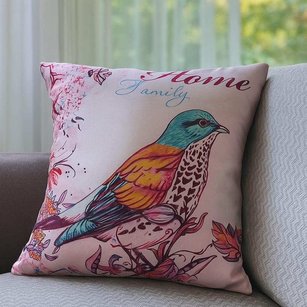 Özdağ Home Concept 2 Adet  43X43 cm Dijital Baskılı Premium Kumaş Dekoratif Kırlent Kılıfı | Salon & Oturma Odası - Görsel 6