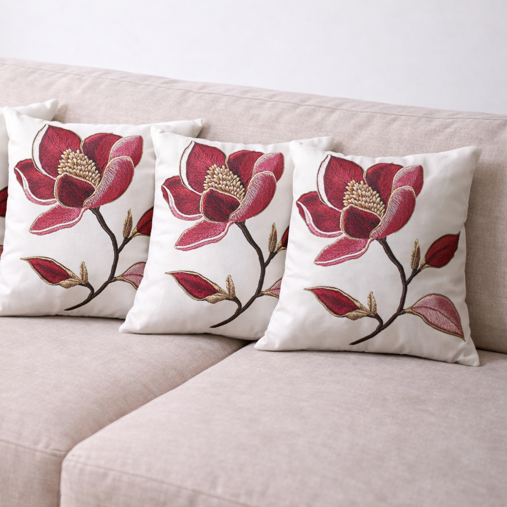 Özdağ Home Concept Modern Dijital Baskılı 3 Boyutlu Dekoratif Kırlent Kılıfı  2 li Set – Renkli, Şık ve Yıkanabilir (43x43 cm) - Görsel 3