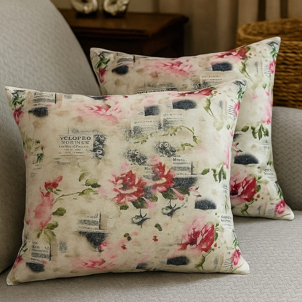 Özdağ Home Concept 2 Adet  43X43 cm Dijital Baskılı Premium Kumaş Dekoratif Kırlent Kılıfı |Salon & Oturma Odası - Görsel 5
