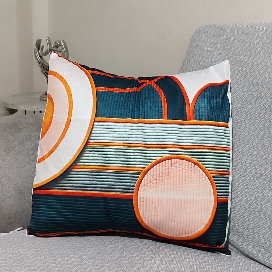 Özdağ Home Concept 2 Adet  43X43 cm Dijital Baskılı Premium Kumaş Dekoratif Kırlent Kılıfı |Salon & Oturma Odası - Görsel 6