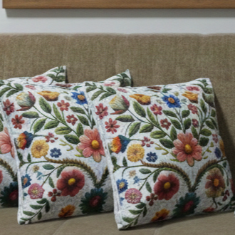 Özdağ Home Concept Modern Dijital Baskılı 3 Boyutlu Dekoratif Kırlent Kılıfı  2 li Set – Renkli, Şık ve Yıkanabilir (43x43 cm) - Görsel 4