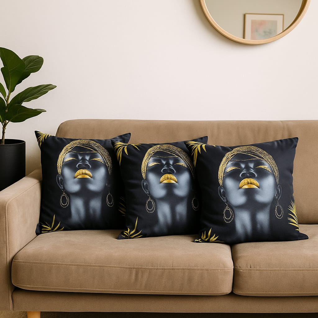 Özdağ Home Concept 2 Adet  43X43 cm Dijital Baskılı Premium Kumaş Dekoratif Kırlent Kılıfı - Görsel 3