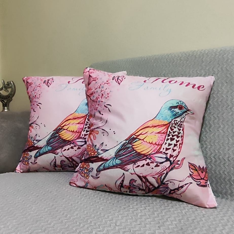 Özdağ Home Concept 2 Adet  43X43 cm Dijital Baskılı Premium Kumaş Dekoratif Kırlent Kılıfı | Salon & Oturma Odası - Görsel 4