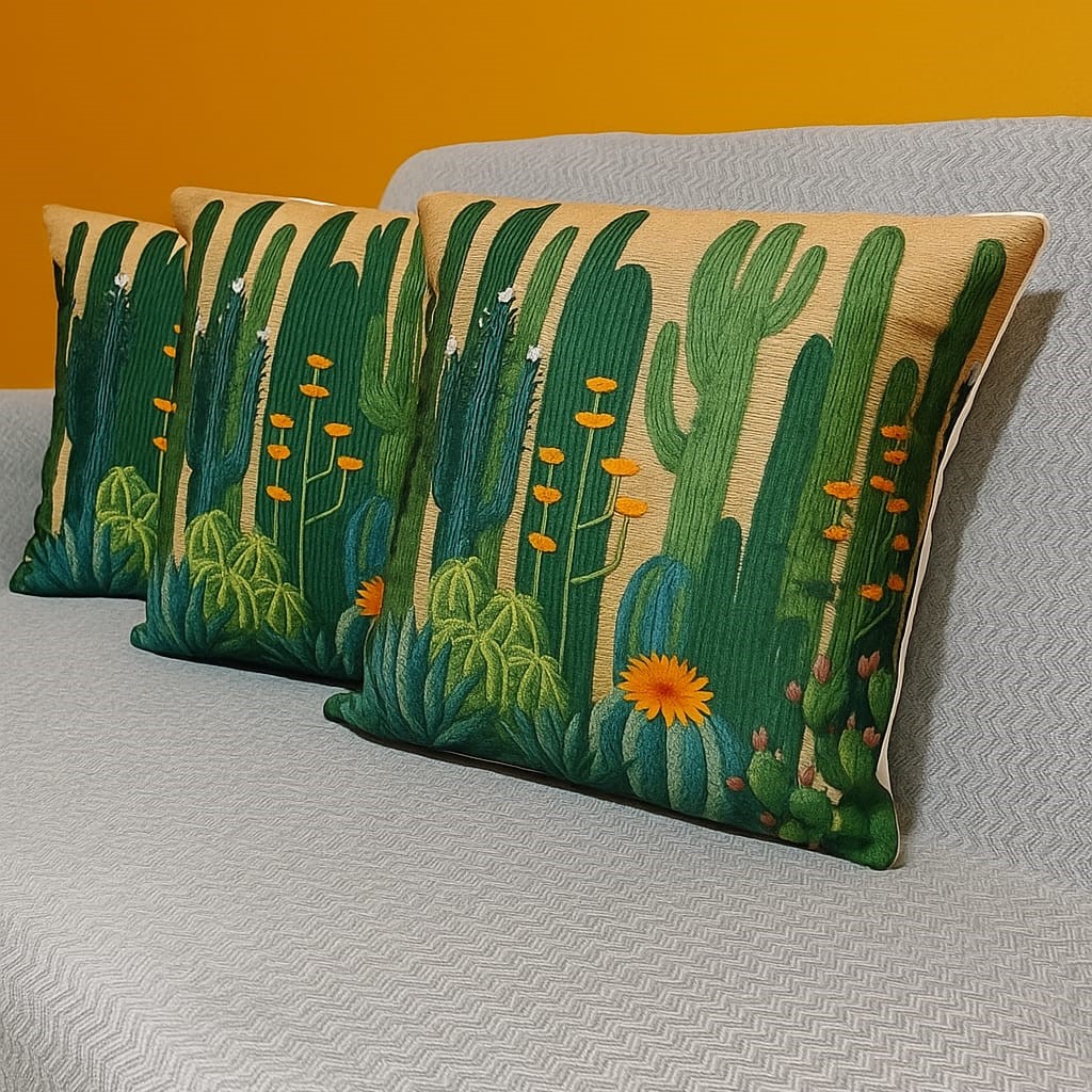 Özdağ Home Concept 2 Adet  43X43 cm Dijital Baskılı Premium Kumaş Dekoratif Kırlent Kılıfı |Salon & Oturma Odası - Görsel 2