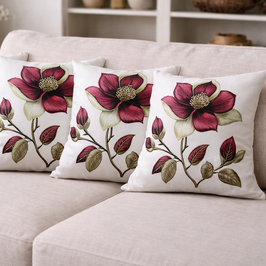 Özdağ Home Concept Modern Dijital Baskılı 3 Boyutlu Dekoratif Kırlent Kılıfı  2 li Set – Renkli, Şık ve Yıkanabilir (43x43 cm) - Görsel 3