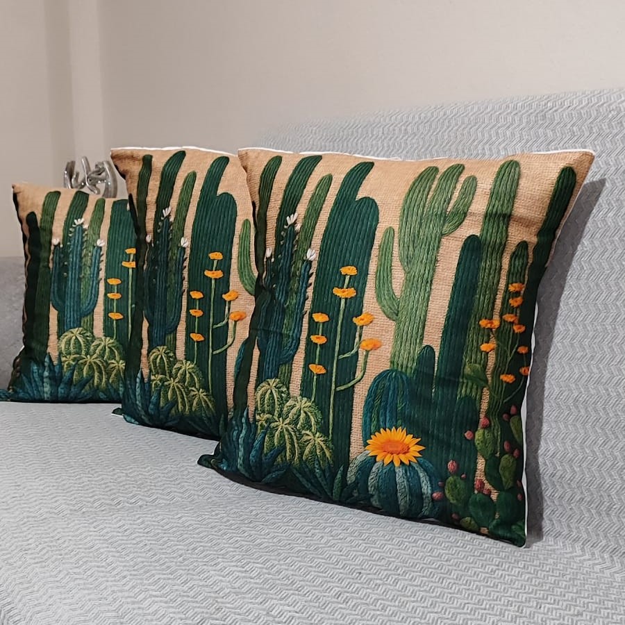 Özdağ Home Concept 2 Adet  43X43 cm Dijital Baskılı Premium Kumaş Dekoratif Kırlent Kılıfı |Salon & Oturma Odası - Görsel 3