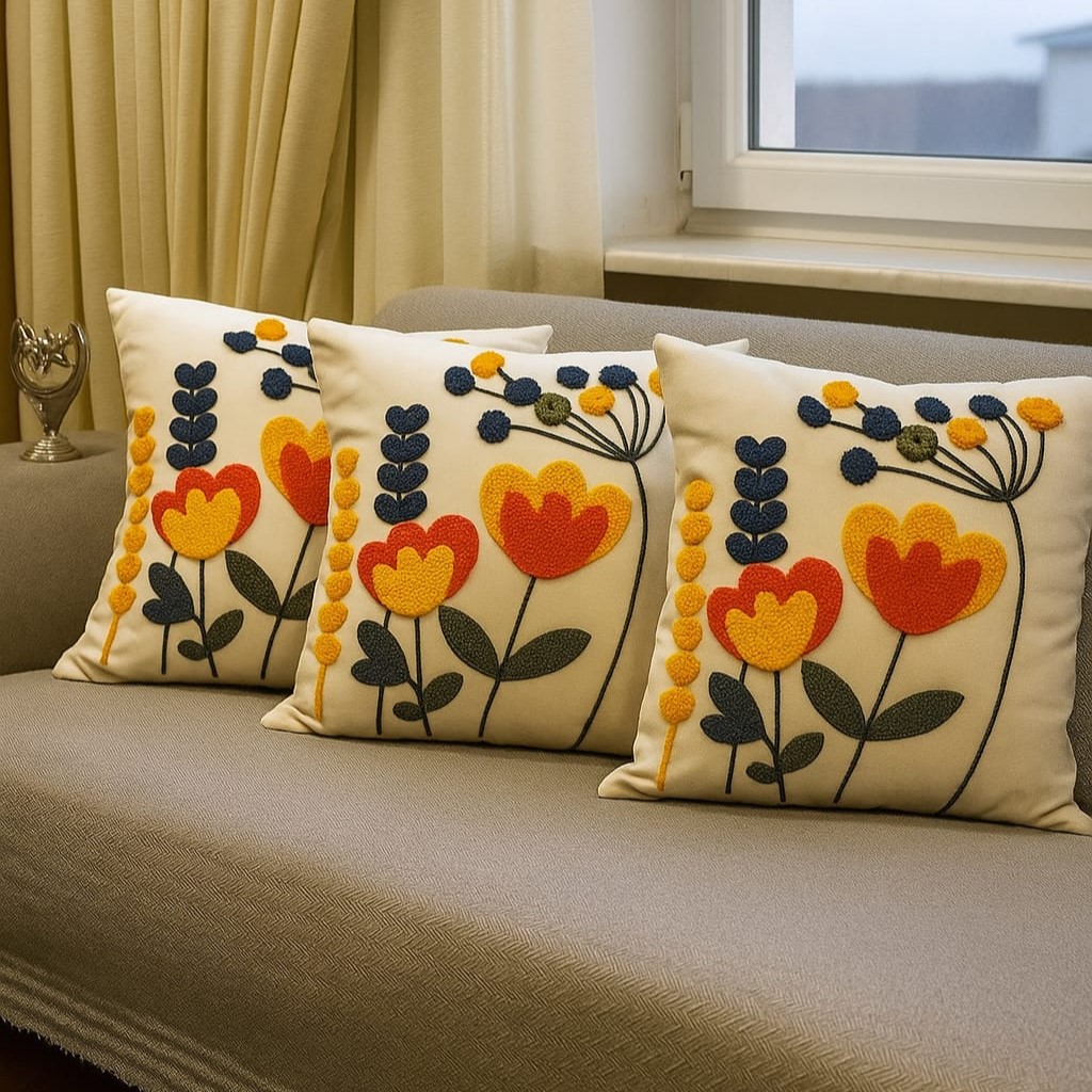 Özdağ Home Concept 2 Adet  43X43 cm Dijital Baskılı Premium Kumaş Dekoratif Kırlent Kılıfı |Salon & Oturma Odası - Görsel 6