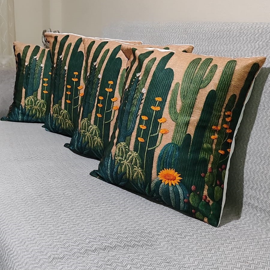 Özdağ Home Concept 2 Adet  43X43 cm Dijital Baskılı Premium Kumaş Dekoratif Kırlent Kılıfı |Salon & Oturma Odası - Görsel 5
