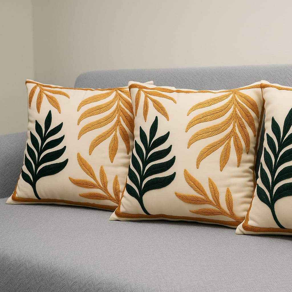 Özdağ Home Concept 2 Adet  43X43 cm Dijital Baskılı Premium Kumaş Dekoratif Kırlent Kılıfı | Salon & Oturma Odası - Görsel 3