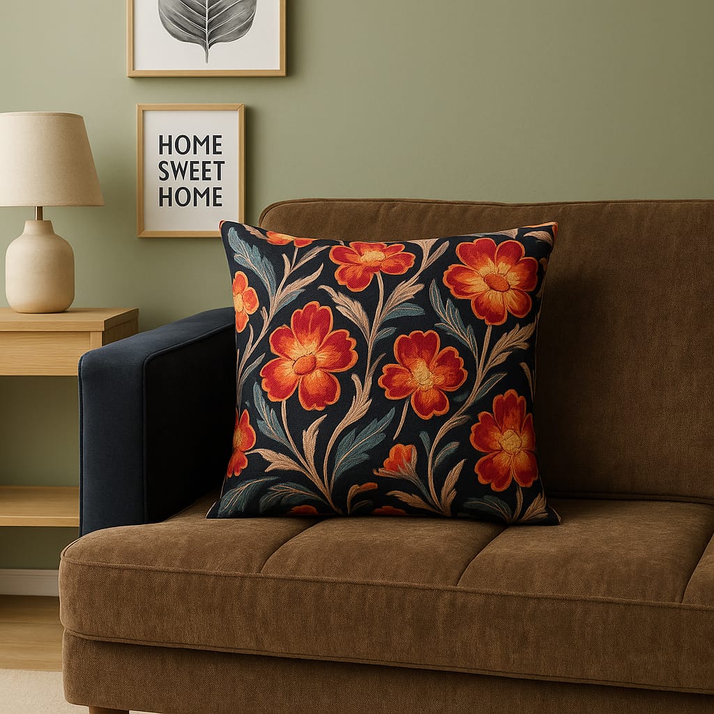 Özdağ Home Concept 2 Adet  43X43 cm Dijital Baskılı Premium Kumaş Dekoratif Kırlent Kılıfı - Görsel 2