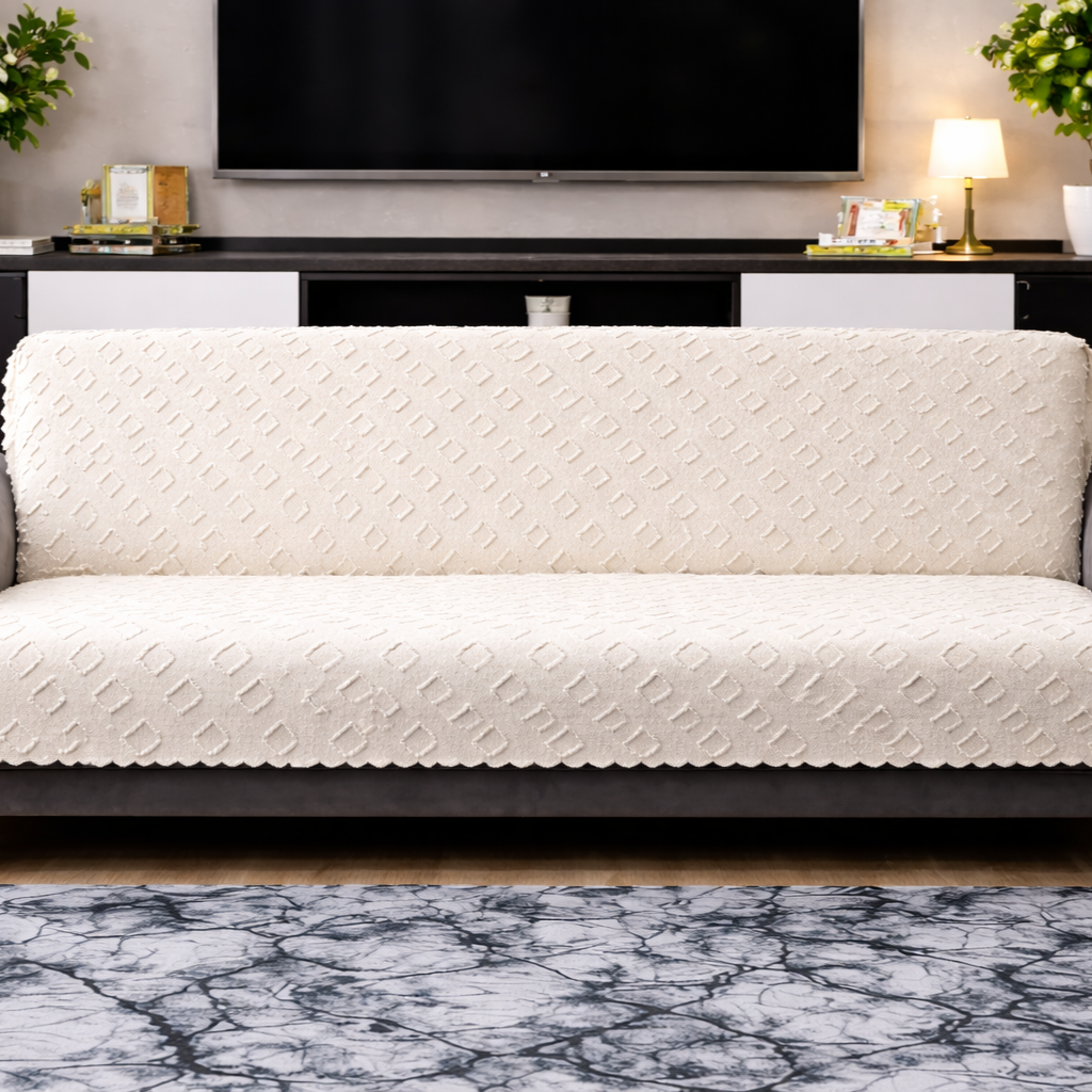 Özdağ Home Concept Şönil 3’lü Kanepe Koltuk Örtüsü – Yumuşak Dokulu, Dayanıklı ve Şık Koltuk Şalı - Görsel 8