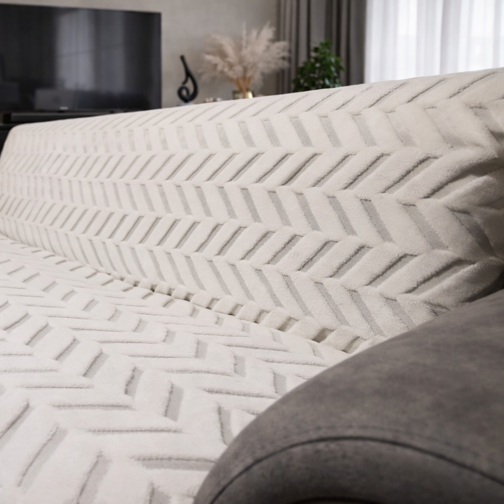 Özdağ Home Concept Kaymaz Taban Welsoft Koltuk Örtüsü | 3’lü Kanepe Uyumlu | Yumuşak ve Dayanıklı Koltuk Koruyucu - Görsel 9
