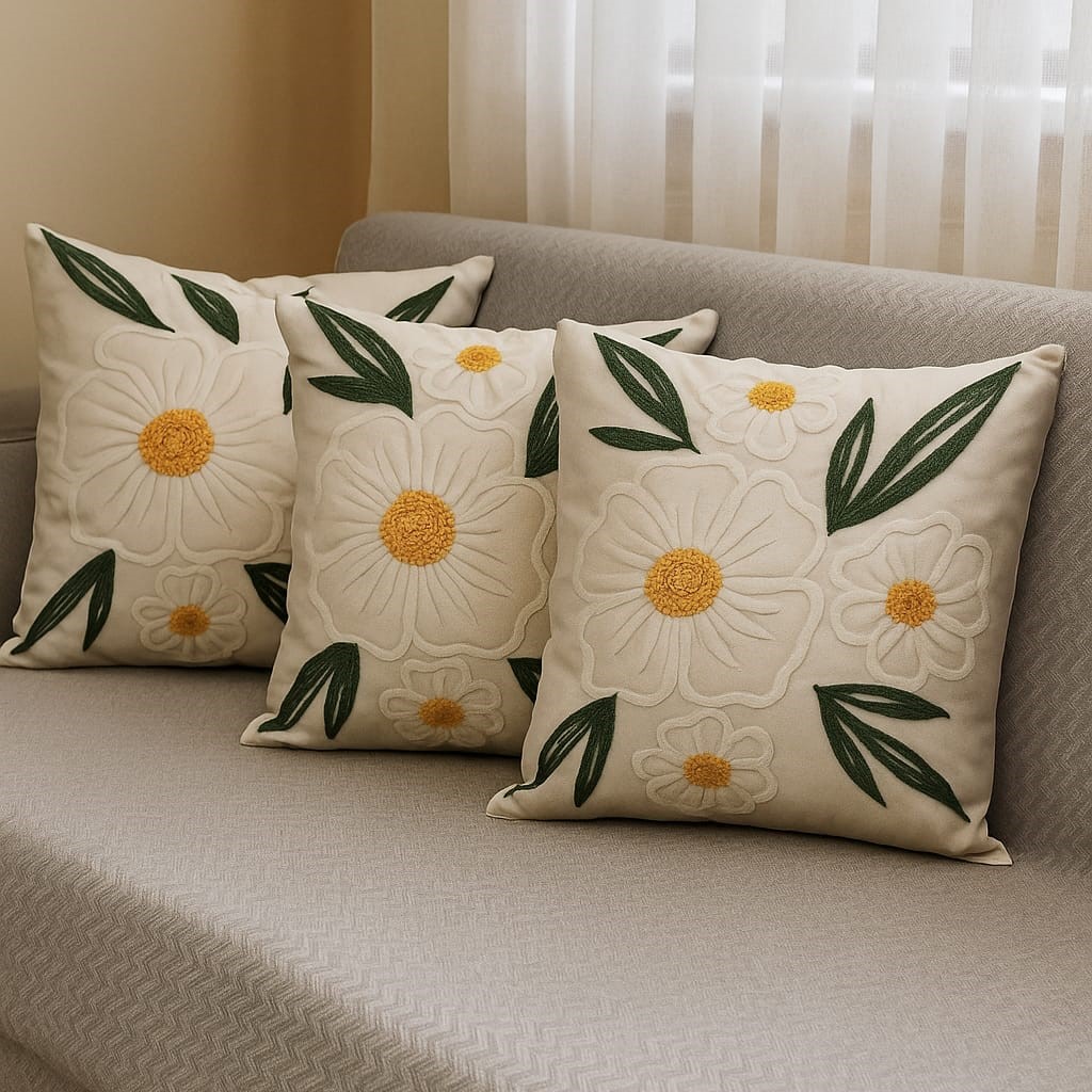 Özdağ Home Concept 2 Adet  43X43 cm Dijital Baskılı Premium Kumaş Dekoratif Kırlent Kılıfı |Salon & Oturma Odası - Görsel 6