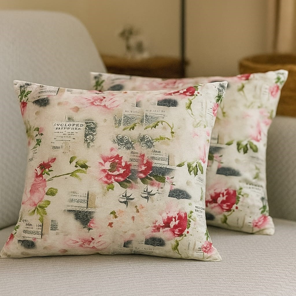 Özdağ Home Concept 2 Adet  43X43 cm Dijital Baskılı Premium Kumaş Dekoratif Kırlent Kılıfı |Salon & Oturma Odası - Görsel 6
