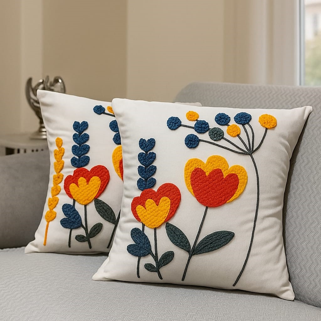 Özdağ Home Concept 2 Adet  43X43 cm Dijital Baskılı Premium Kumaş Dekoratif Kırlent Kılıfı |Salon & Oturma Odası - Görsel 7
