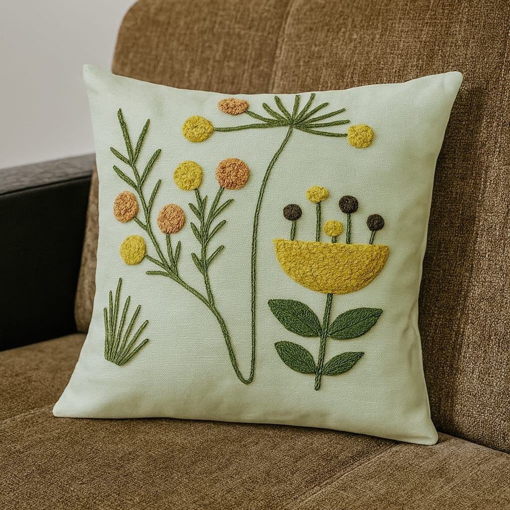 3D Dijital Baskı Premium Kumaş Kırlent Kılıfı 43x43 cm 2’li Set–Dekoratif Yastık - Görsel 5