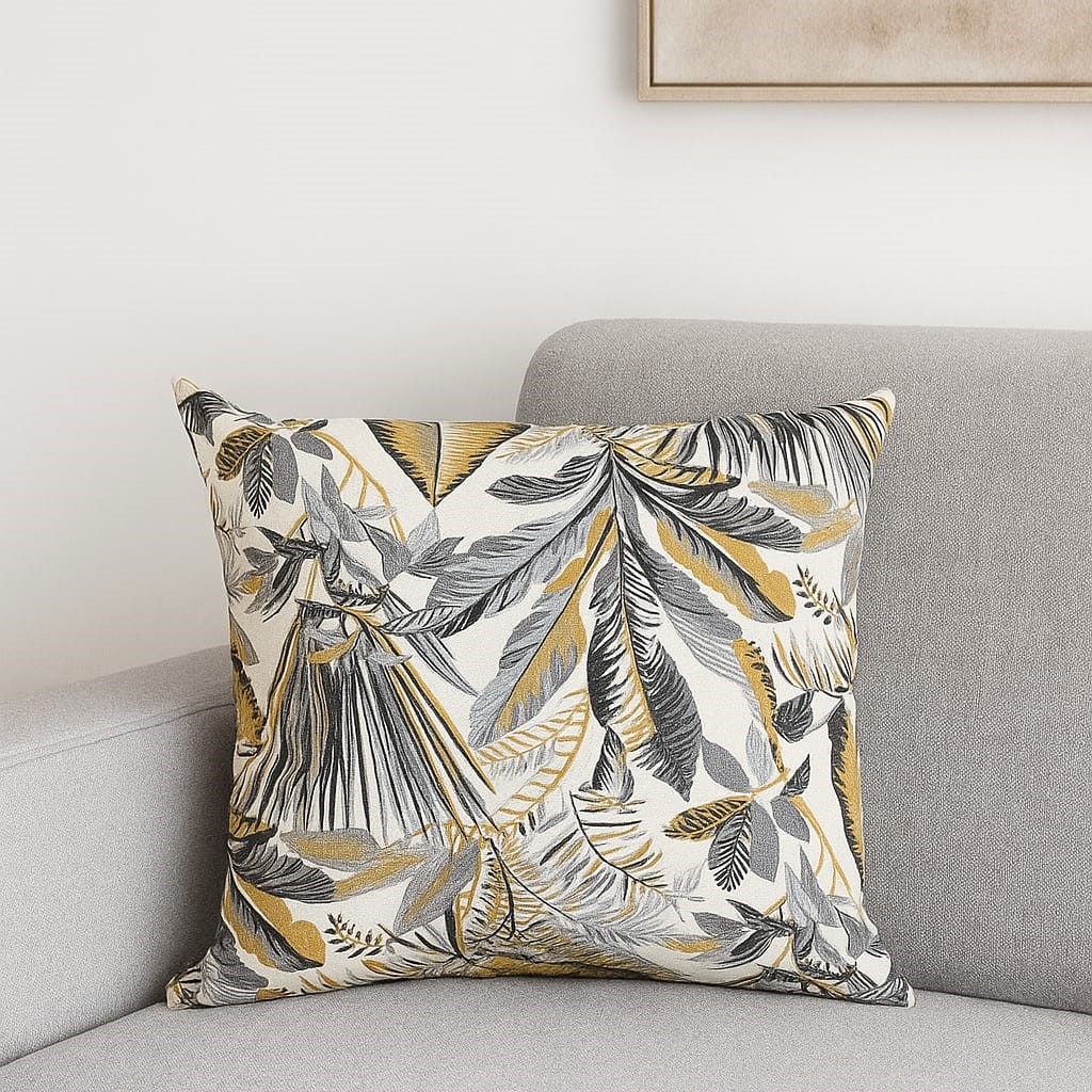 Çift Taraflı 2li Duck Kumaş Kırlent Kılıfı 43x43 cm (Safari Desen) - Görsel 5