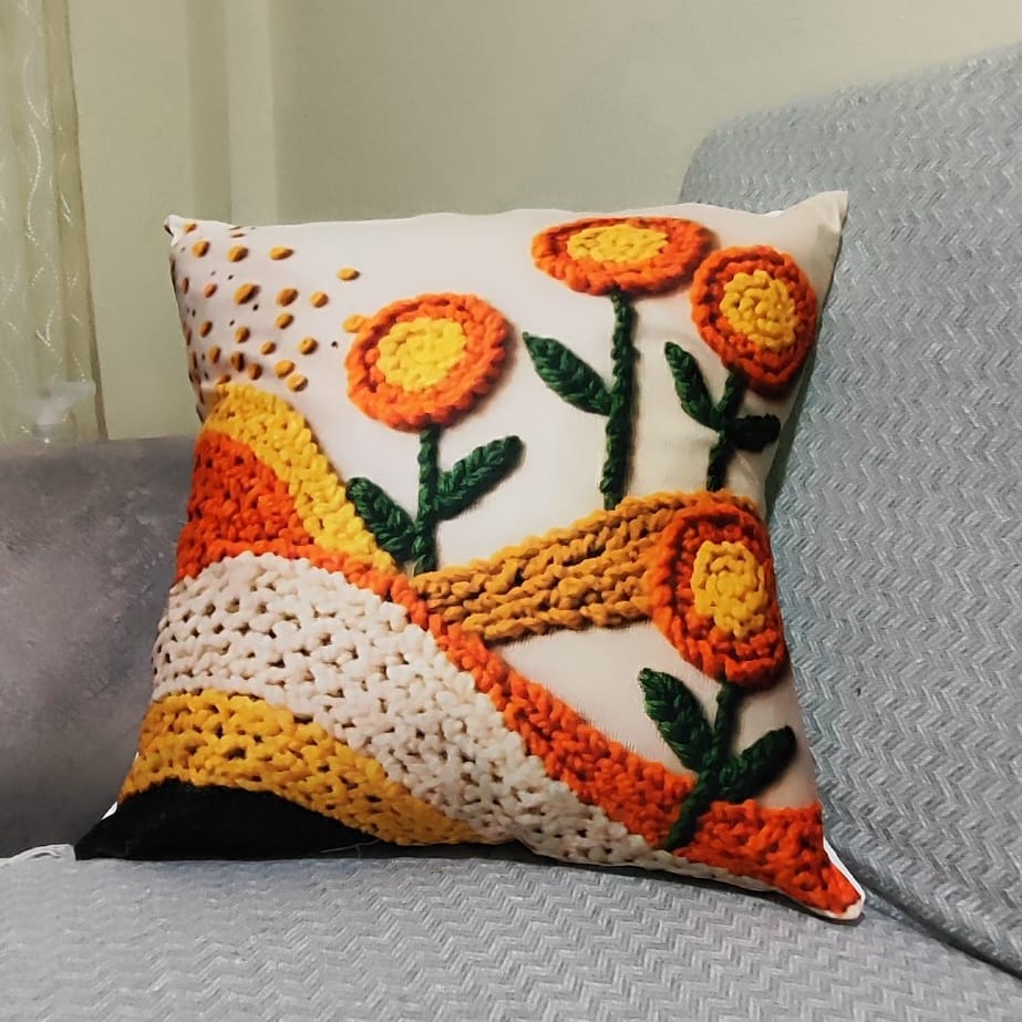 Özdağ Home Concept 2 Adet  43X43 cm Dijital Baskılı Premium Kumaş Dekoratif Kırlent Kılıfı |Salon & Oturma Odası - Görsel 7