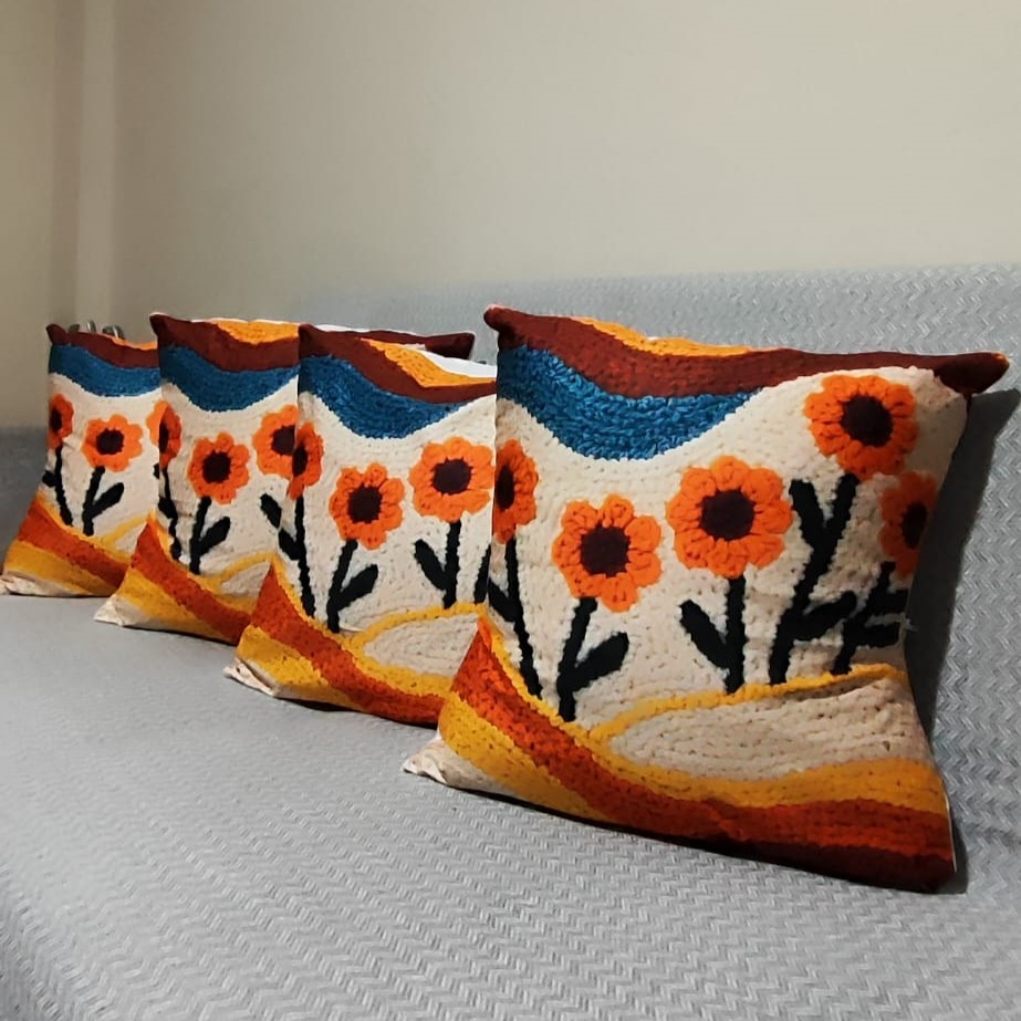 Özdağ Home Concept 2 Adet  43X43 cm Dijital Baskılı Premium Kumaş Dekoratif Kırlent Kılıfı |Salon & Oturma Odası - Görsel 8