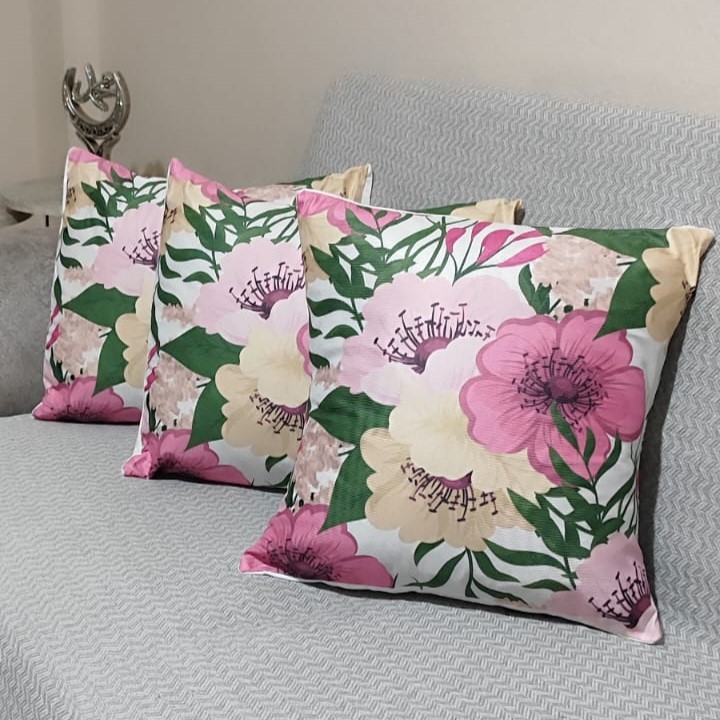 Özdağ Home Concept 2 Adet  43X43 cm Dijital Baskılı Premium Kumaş Dekoratif Kırlent Kılıfı |Salon & Oturma Odası - Görsel 5