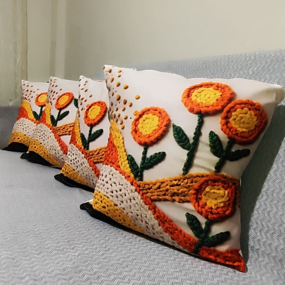 Özdağ Home Concept 2 Adet  43X43 cm Dijital Baskılı Premium Kumaş Dekoratif Kırlent Kılıfı |Salon & Oturma Odası - Görsel 8