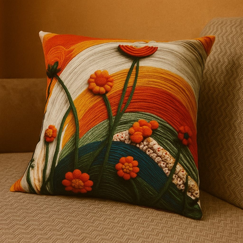 Özdağ Home Concept 2 Adet  43X43 cm Dijital Baskılı Premium Kumaş Dekoratif Kırlent Kılıfı | Salon & Oturma Odası - Görsel 7