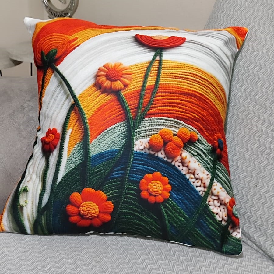 Özdağ Home Concept 2 Adet  43X43 cm Dijital Baskılı Premium Kumaş Dekoratif Kırlent Kılıfı | Salon & Oturma Odası - Görsel 8