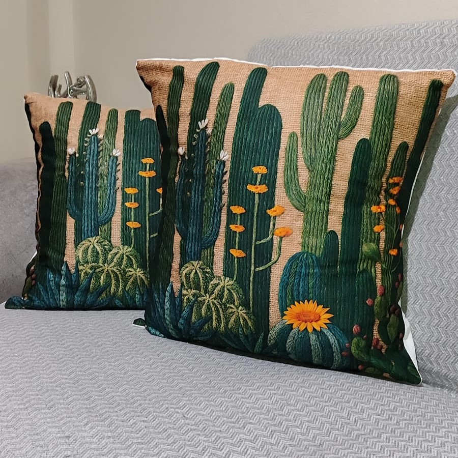 Özdağ Home Concept 2 Adet  43X43 cm Dijital Baskılı Premium Kumaş Dekoratif Kırlent Kılıfı |Salon & Oturma Odası - Görsel 8