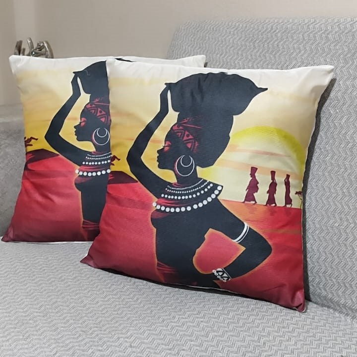 Özdağ Home Concept 2 Adet  43X43 cm Dijital Baskılı Premium Kumaş Dekoratif Kırlent Kılıfı |Salon & Oturma Odası - Görsel 7