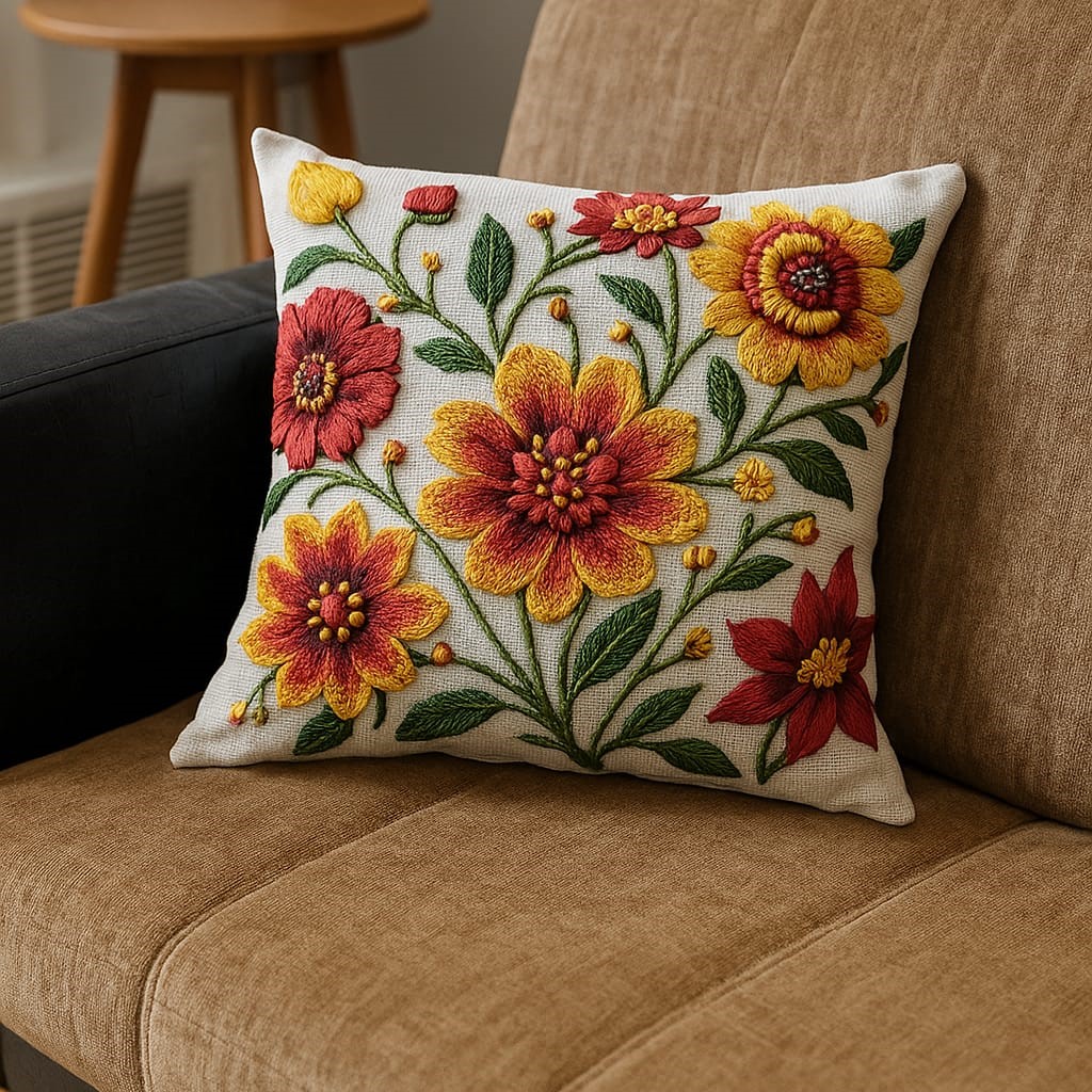 Özdağ Home Concept 2 Adet  43X43 cm Dijital Baskılı Premium Kumaş Dekoratif Kırlent Kılıfı - Görsel 7