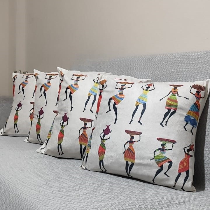 Özdağ Home Concept 2 Adet  43X43 cm Dijital Baskılı Premium Kumaş Dekoratif Kırlent Kılıfı |Salon & Oturma Odası - Görsel 6