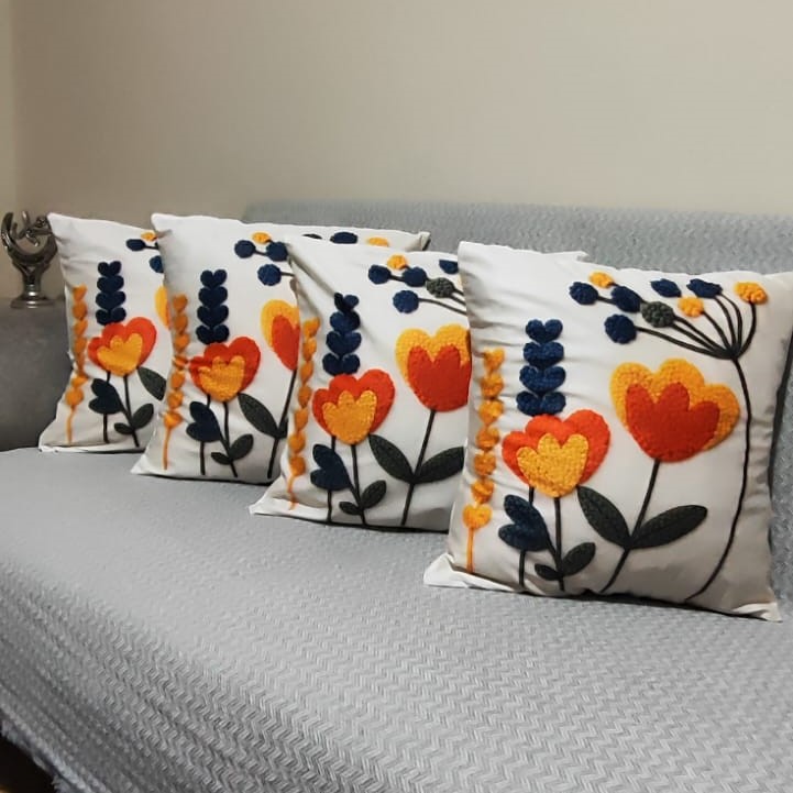 Özdağ Home Concept 2 Adet  43X43 cm Dijital Baskılı Premium Kumaş Dekoratif Kırlent Kılıfı |Salon & Oturma Odası - Görsel 9
