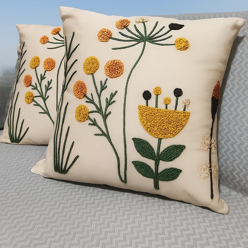 Özdağ Home Concept 2 Adet  43X43 cm Dijital Baskılı Premium Kumaş Dekoratif Kırlent Kılıfı |Salon & Oturma Odası - Görsel 9