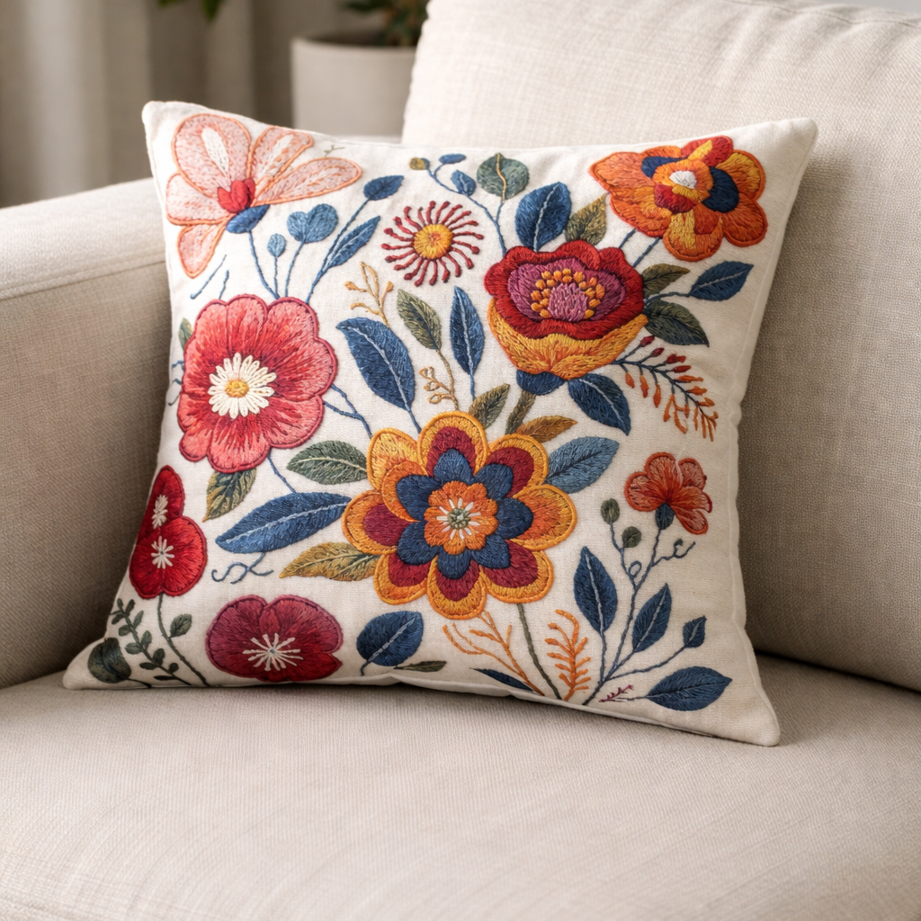 Özdağ Home Concept Modern Dijital Baskılı 3 Boyutlu Dekoratif Kırlent Kılıfı  2 li Set – Renkli, Şık ve Yıkanabilir (43x43 cm) - Görsel 6
