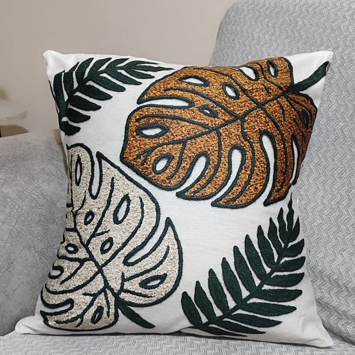 Özdağ Home Concept 2 Adet  43X43 cm Dijital Baskılı Premium Kumaş Dekoratif Kırlent Kılıfı - Görsel 9