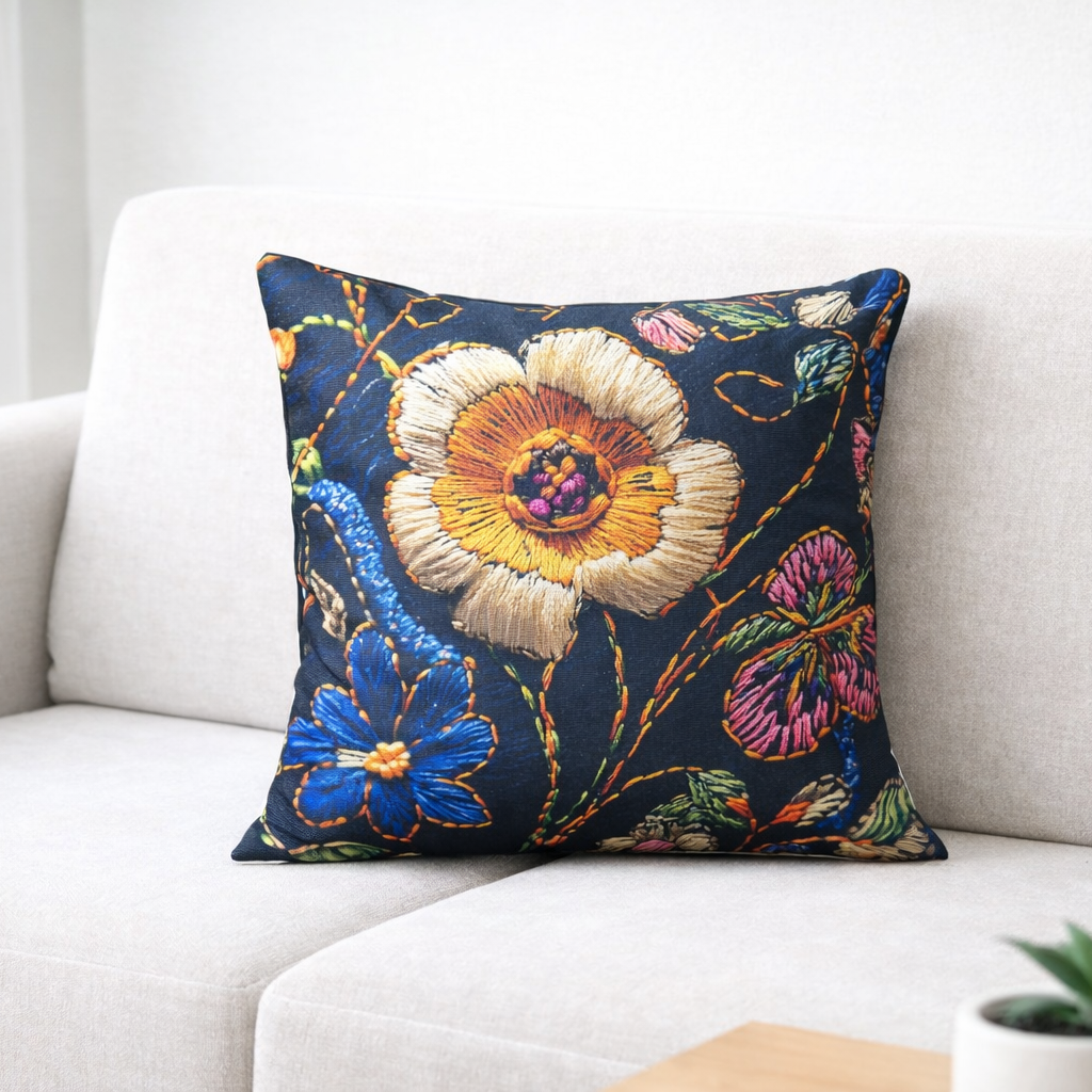 Özdağ Home Concept Modern Dijital Baskılı 3 Boyutlu Dekoratif Kırlent Kılıfı  2 li Set – Renkli, Şık ve Yıkanabilir (43x43 cm) - Görsel 6