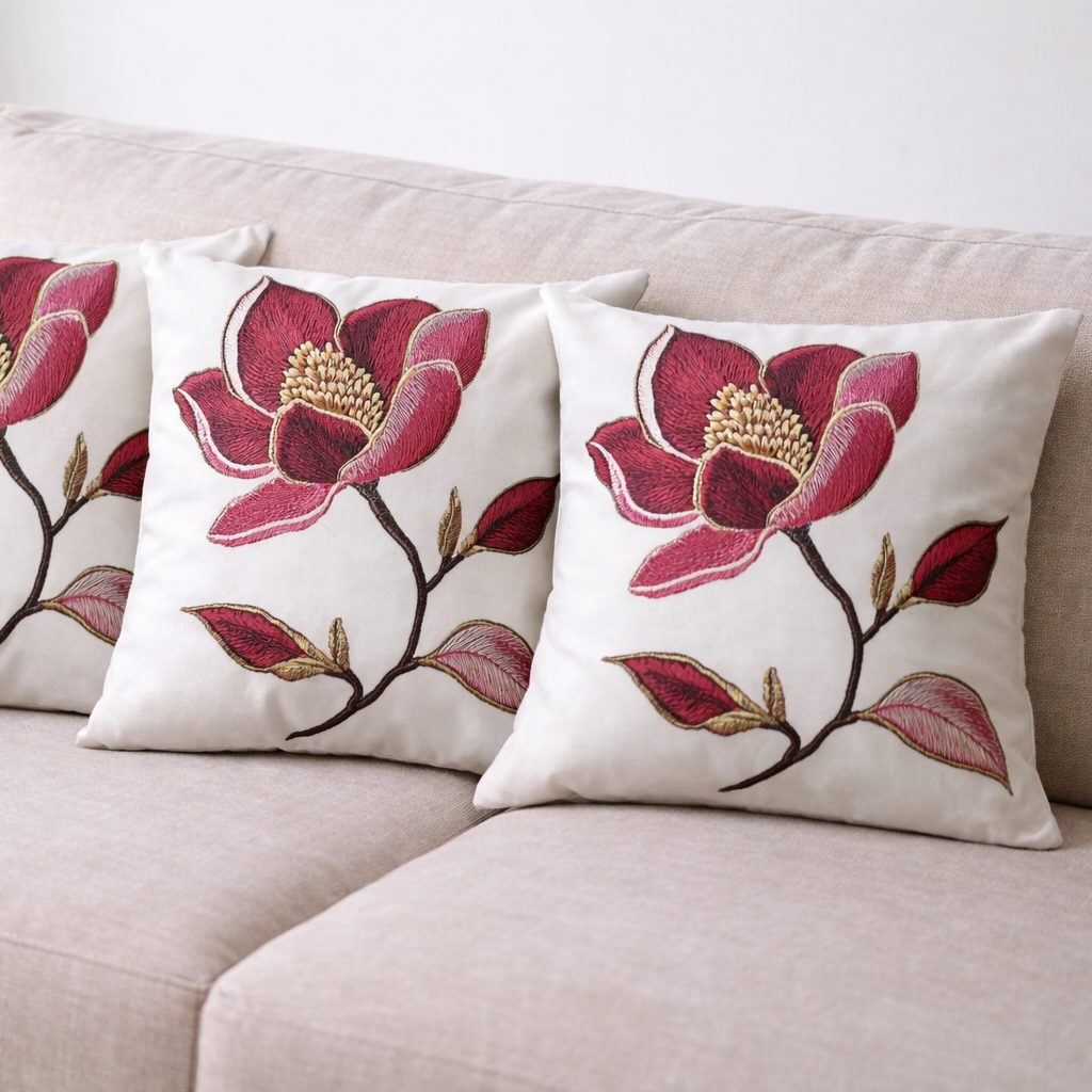 Özdağ Home Concept Modern Dijital Baskılı 3 Boyutlu Dekoratif Kırlent Kılıfı  2 li Set – Renkli, Şık ve Yıkanabilir (43x43 cm) - Görsel 5